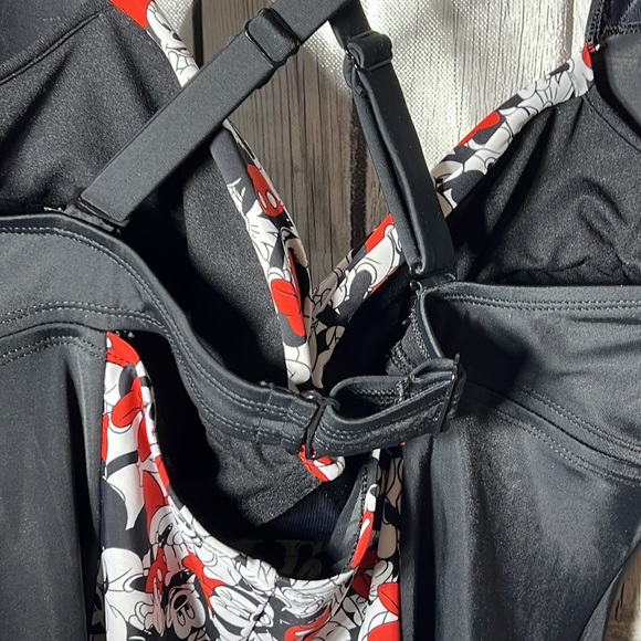 Torrid x Disney Mickey & Minnie Mouse underwire tankini size 3 - Picture 6 of 11
